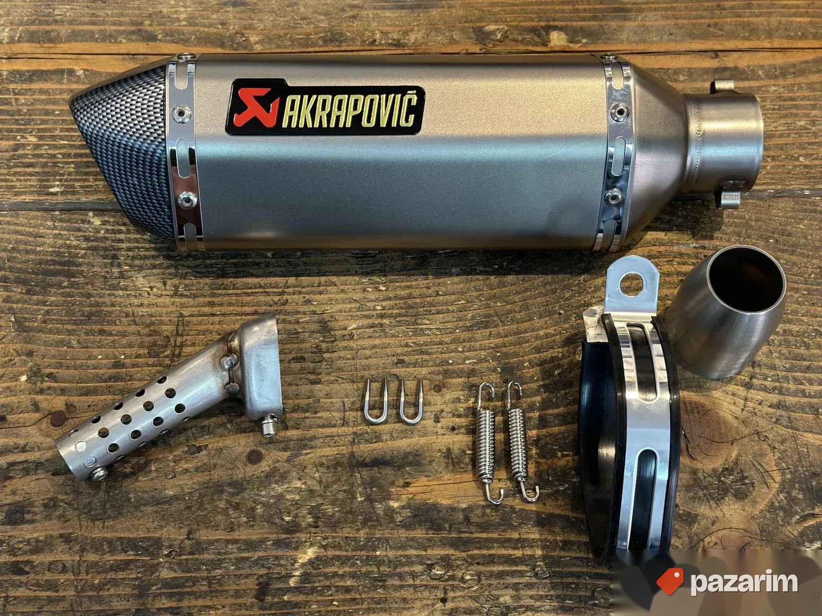 Auspuh 39cm AKCIJA! Akrapovic za motor atv skuter PEDA kvad 2
