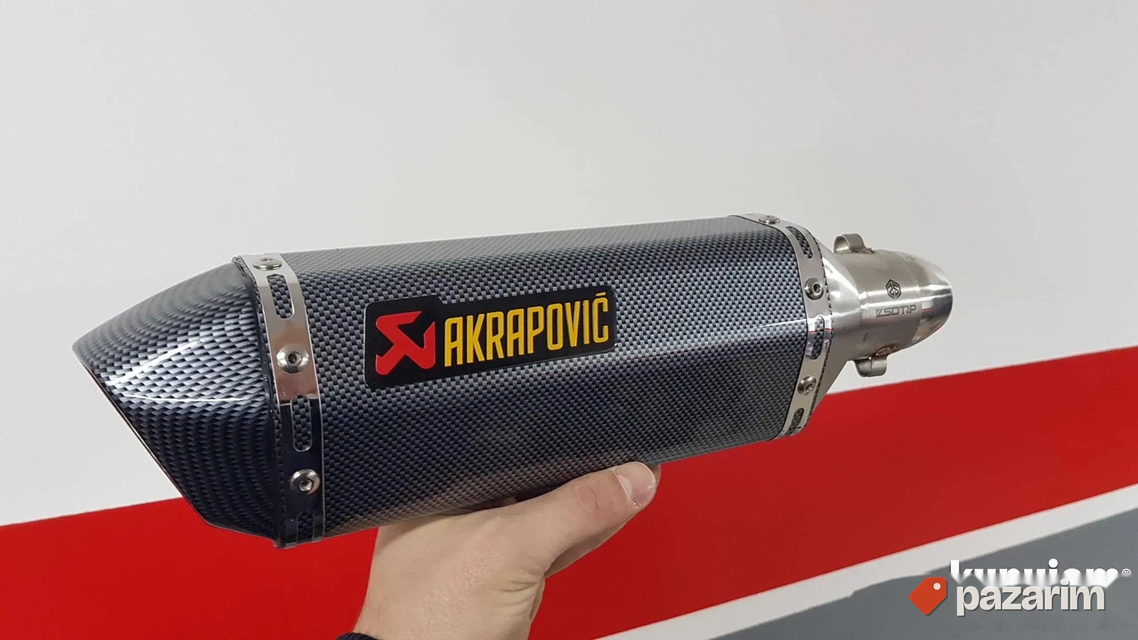 Auspuh 39cm AKCIJA! Akrapovic za motor atv skuter PEDA kvad 5