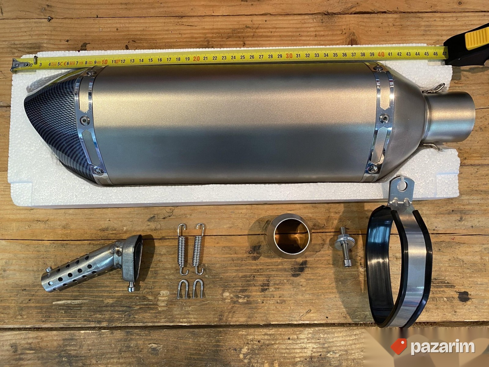 Auspuh za motor 47cm - NAJPOVOLJNIJI! Akrapovic skuter atv 5