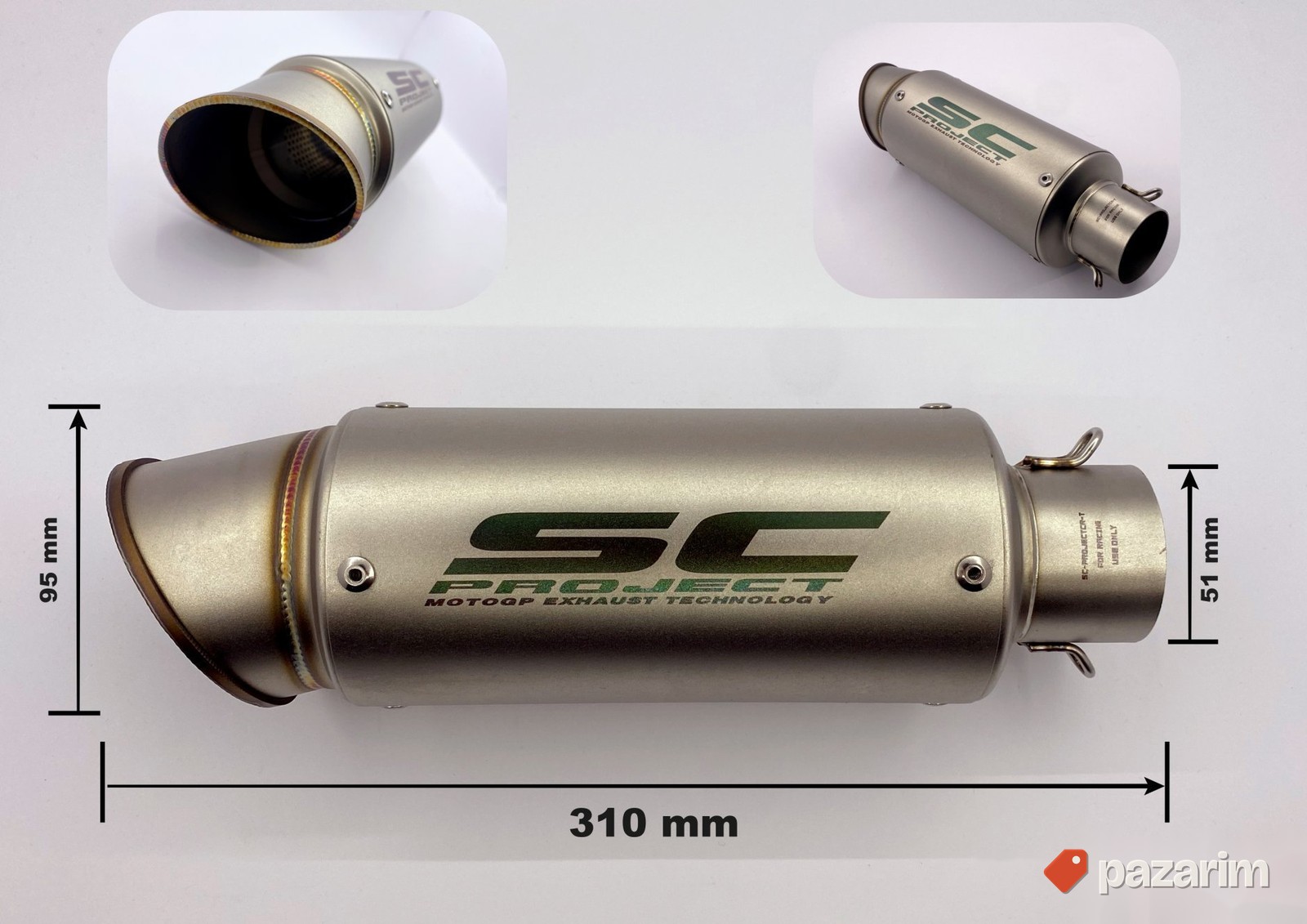 Auspuh za motor - SC Project GP Titanium 7