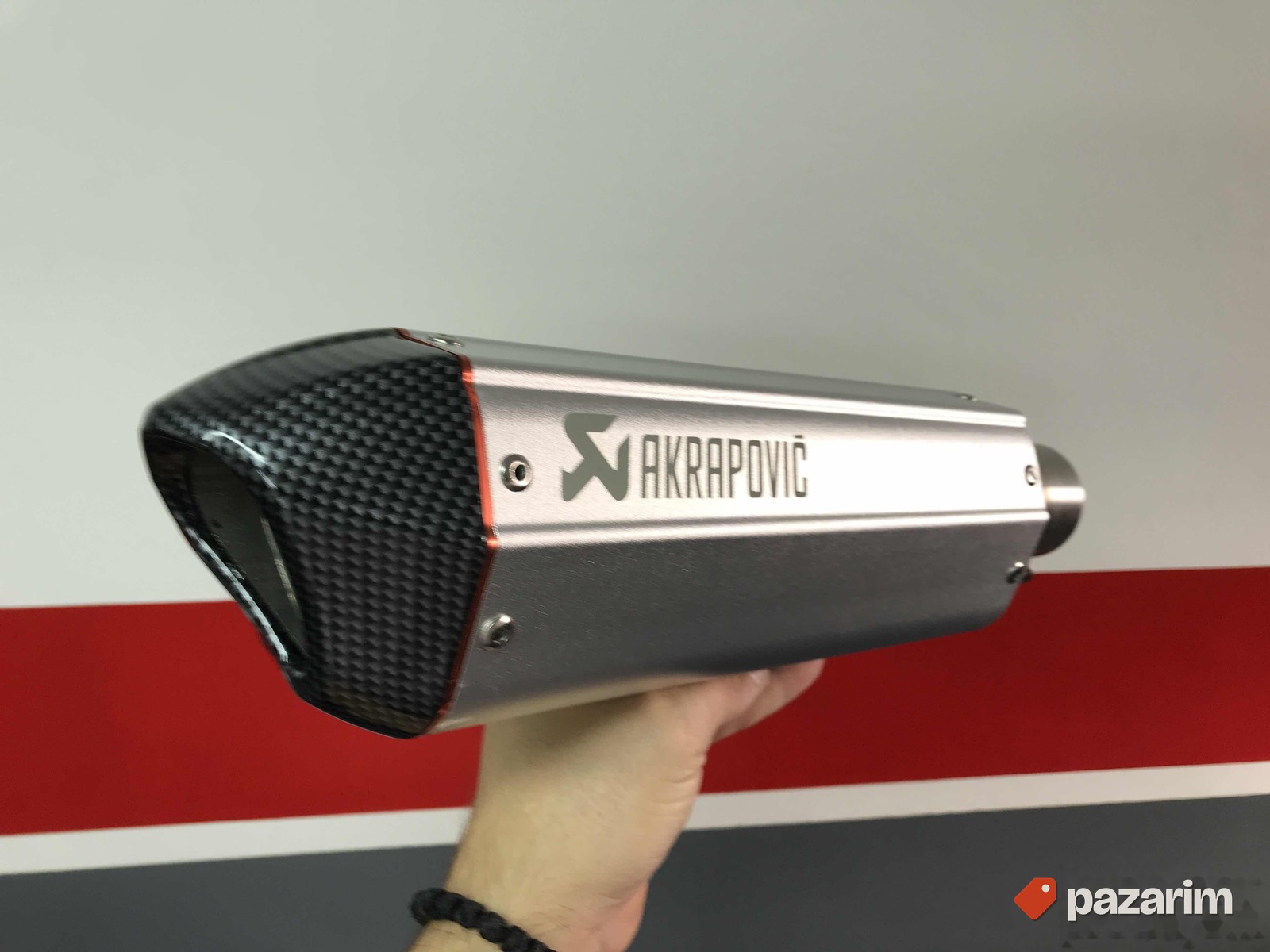 Auspuh za motor 42cm - Akrapovic Silver 4