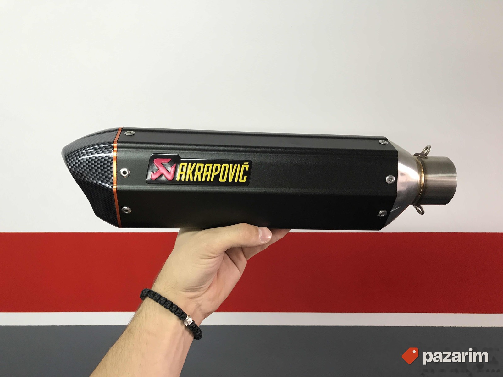 Auspuh za motor 42cm - Black Akrapovic 3