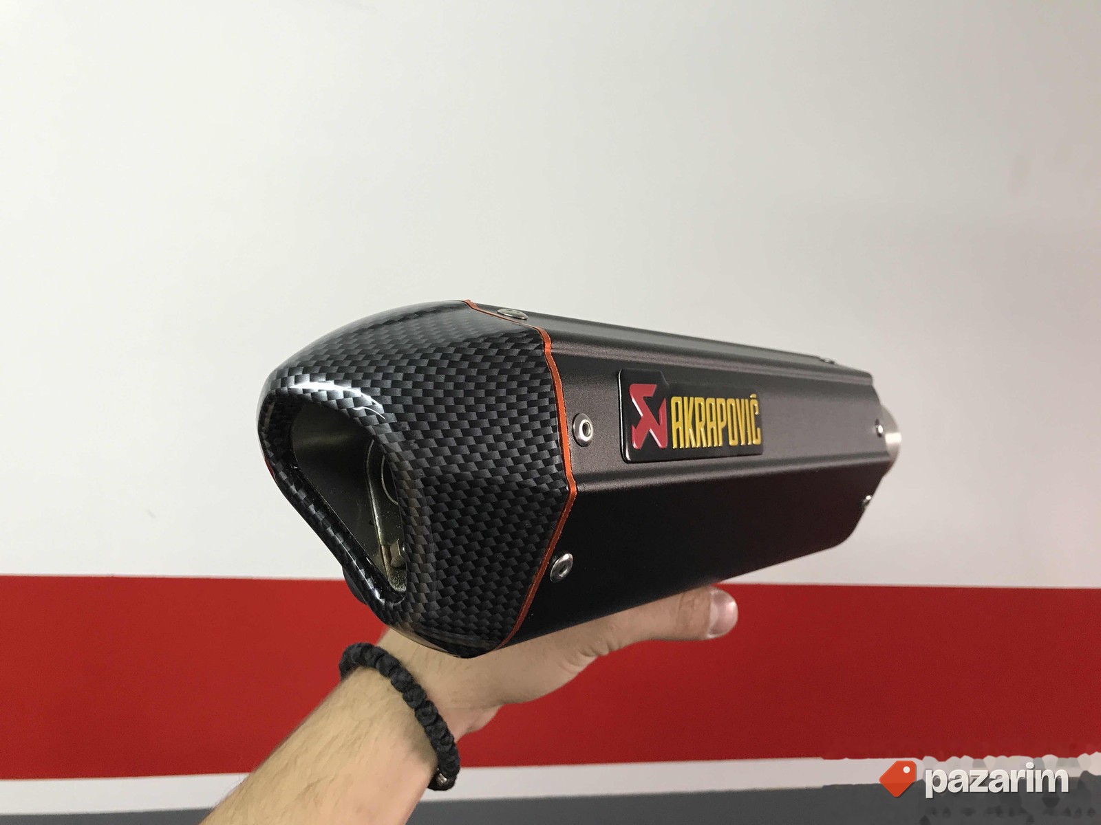 Auspuh za motor 42cm - Black Akrapovic 4