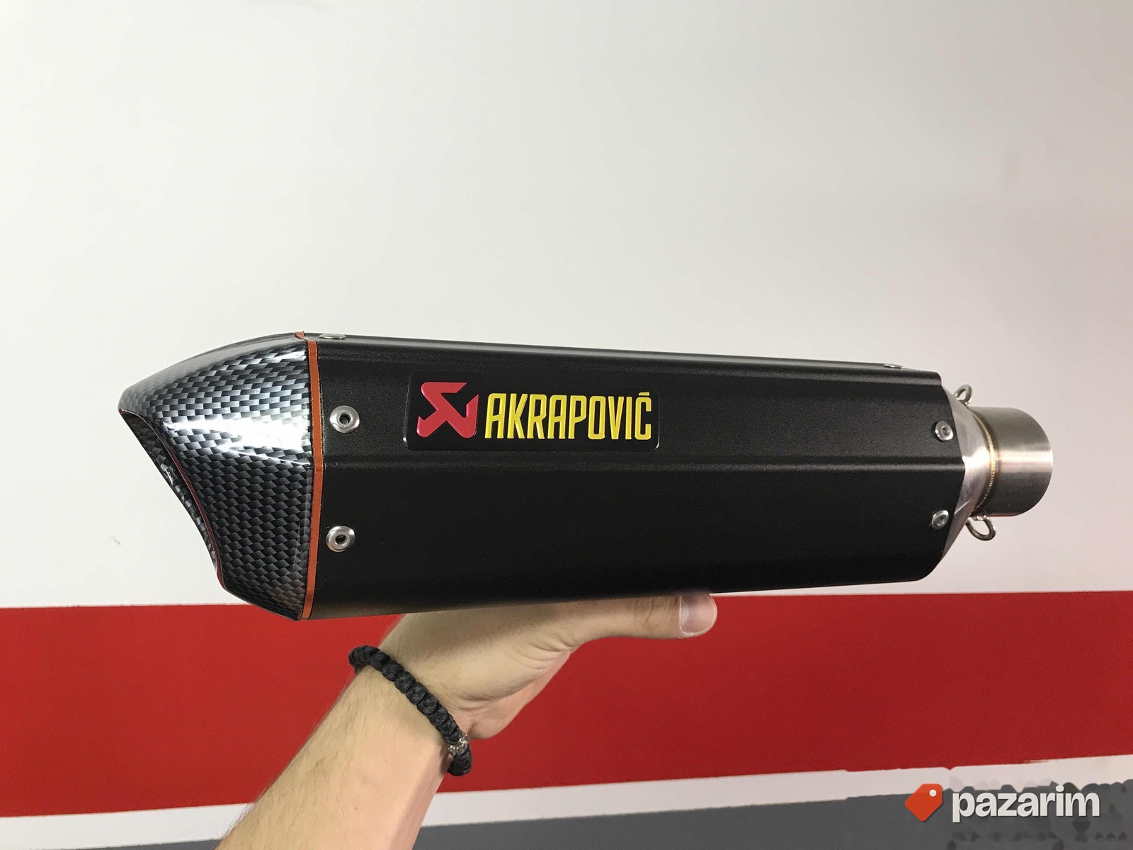 Auspuh za motor 42cm - Black Akrapovic 6