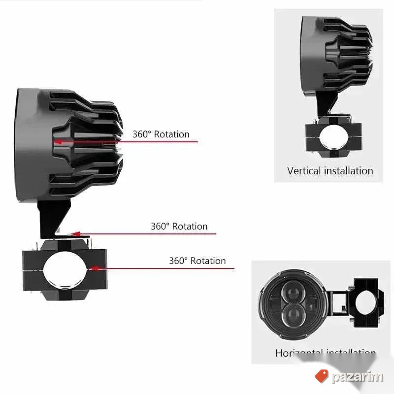 Maglenke za motor 30W - KVAD LED ATV SVETLO 6