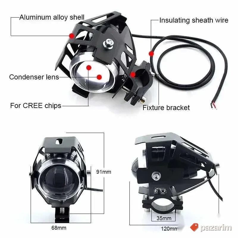 Maglenke za motor 10W - KVAD LED ATV SVETLO 8