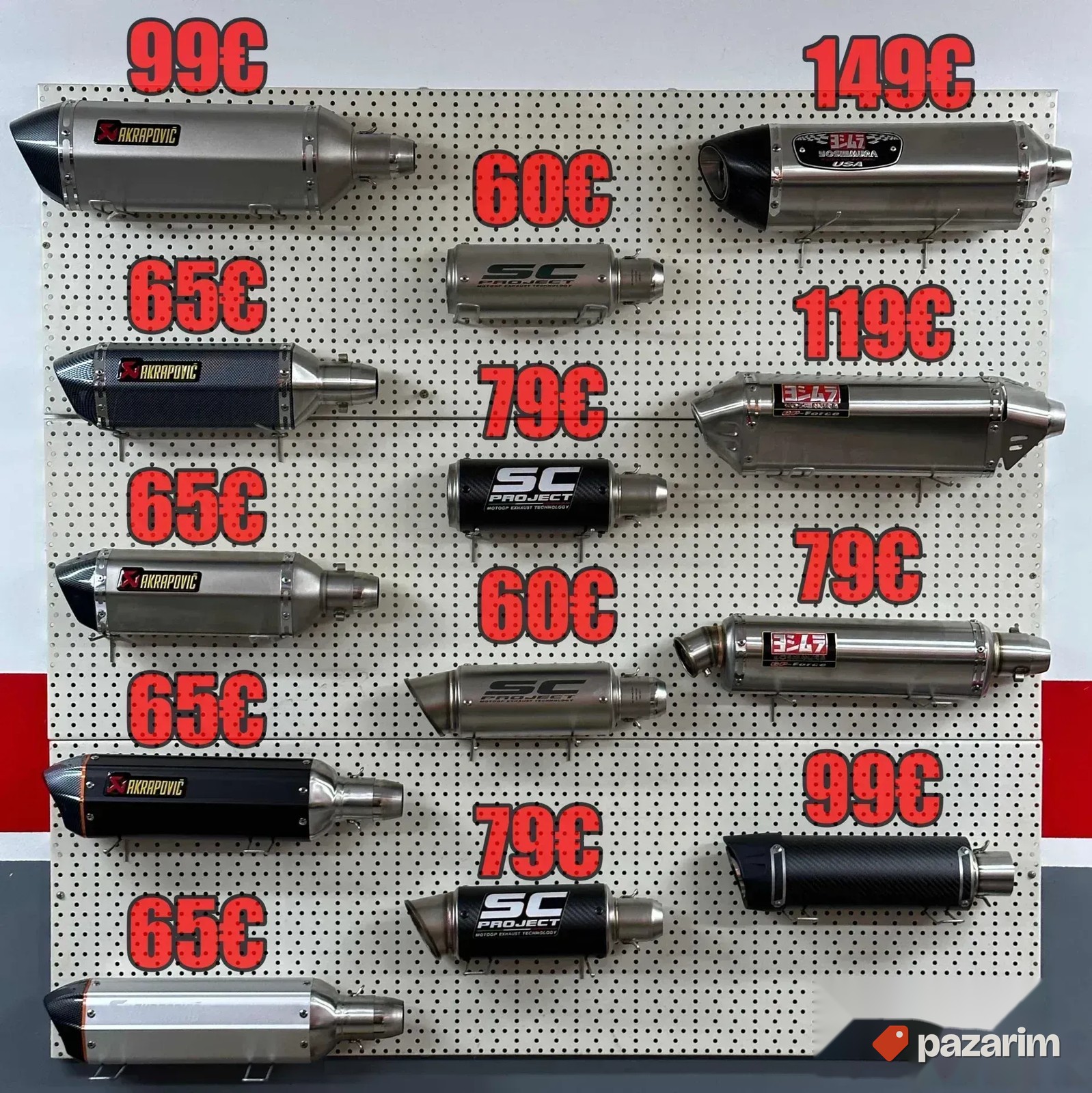 Akrapovic Yoshimura LeoVince Arrow SC Project 3