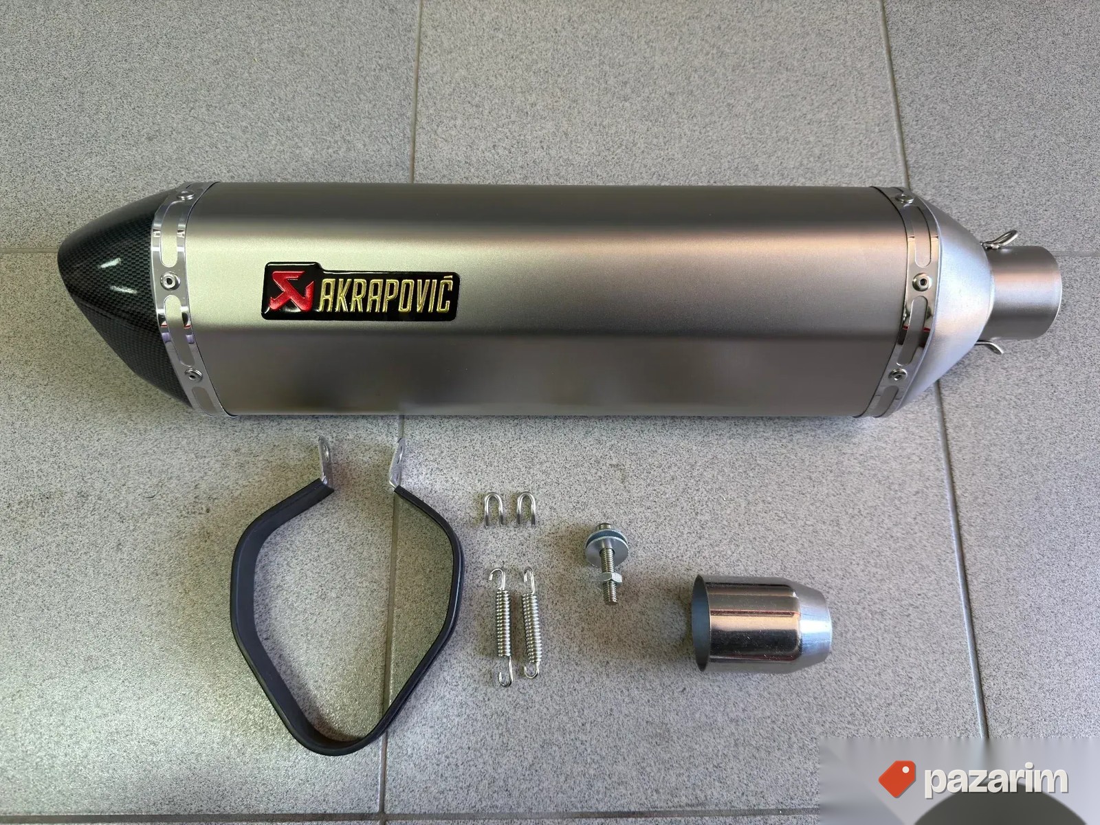 Auspuh za motor 55cm - NAJPOVOLJNIJI! Akrapovic skuter atv 1