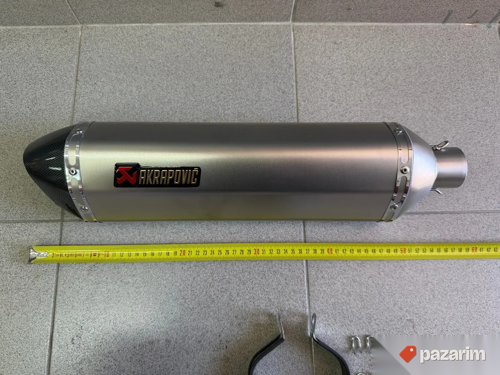 Auspuh za motor 55cm - NAJPOVOLJNIJI! Akrapovic skuter atv 7