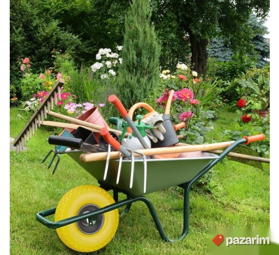 Tockovi za Teretna Kolica 260x85mm Zuti - Relaxdays 7