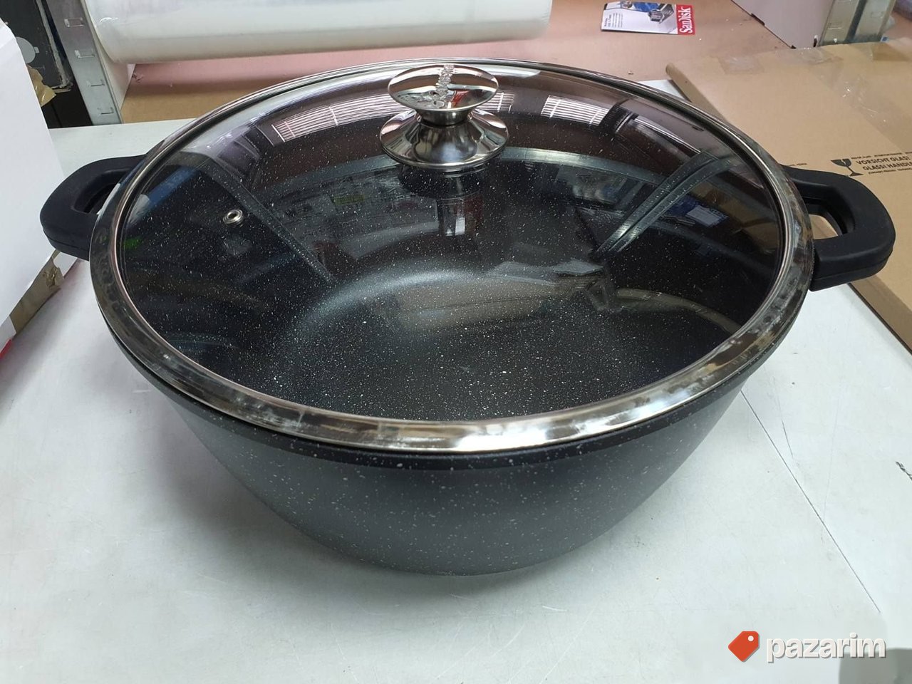 Serpa od Tucanog Aluminijuma 36x36x15cm Crna - Kamberg 8