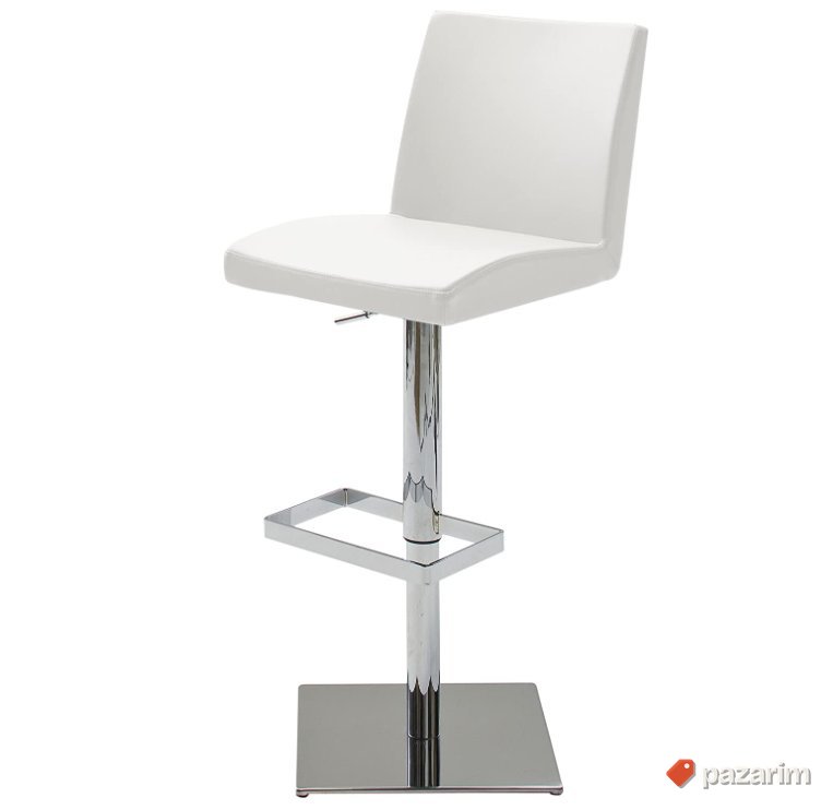 Barska Stolica Hrom-Bela 42x53x92-113cm - Robas Lund 1