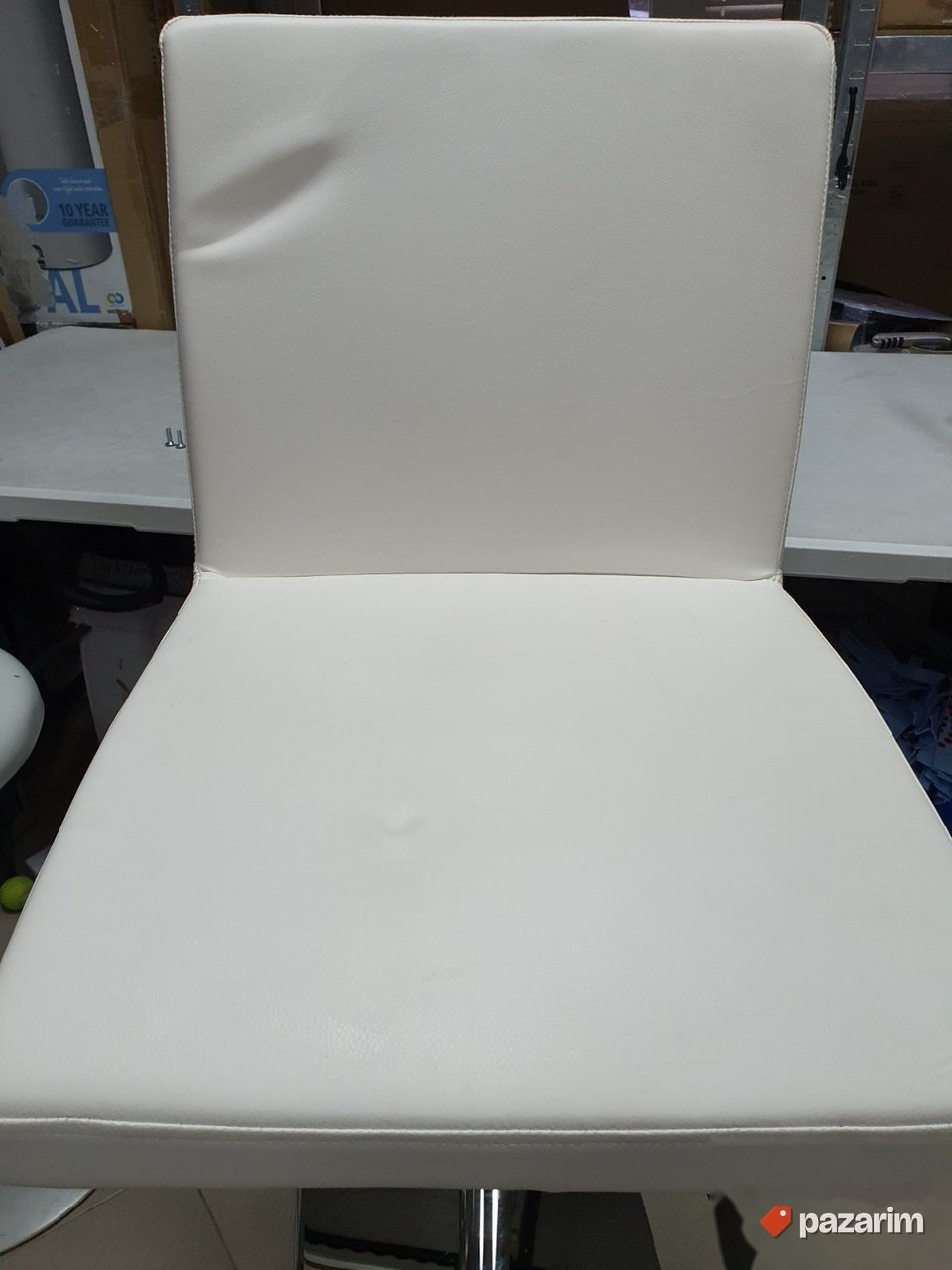 Barska Stolica Hrom-Bela 42x53x92-113cm - Robas Lund 2