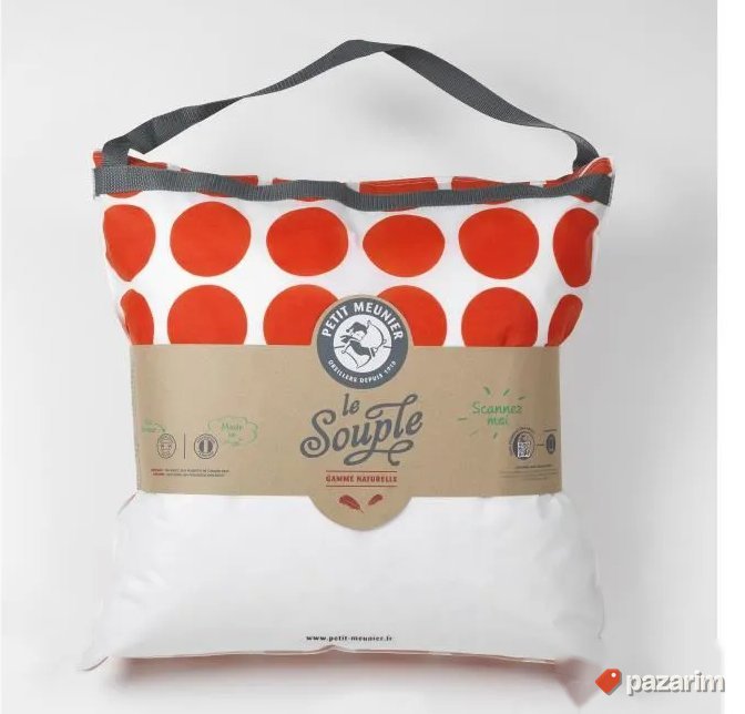 Jastuk Pacije Perje 60x60x15cm - Petit Meunier #21 1