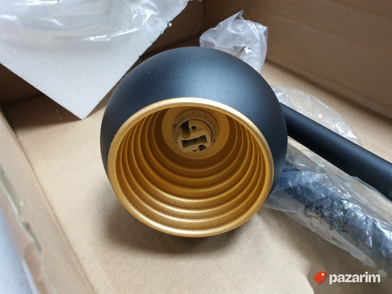 Podna Lampa Mat-Crna IP20 155x23cm - Trio 6