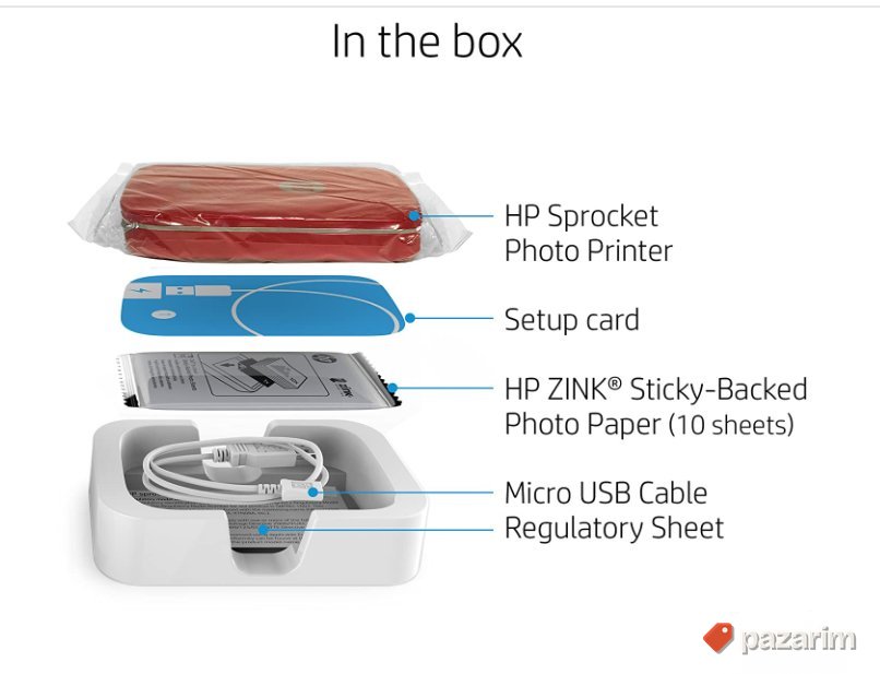 Štampač za Slike sa Telefona - HP Sprocket 8
