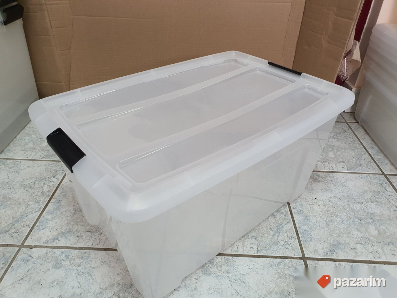 Set 2 Plasticne Kutije za Odlaganje 45L 58x39x34cm - Iris #6 2