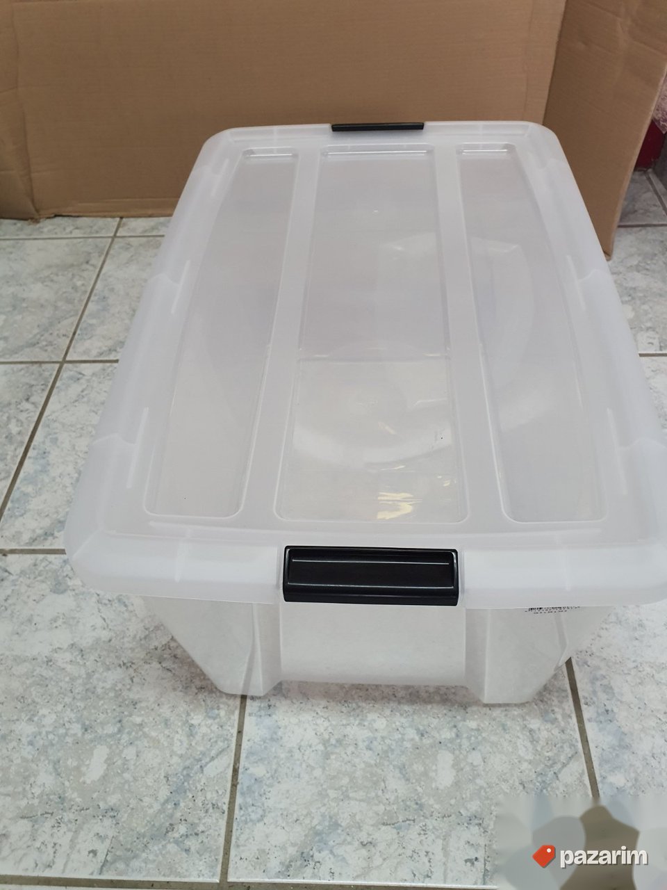 Set 2 Plasticne Kutije za Odlaganje 45L 58x39x34cm - Iris #6 7