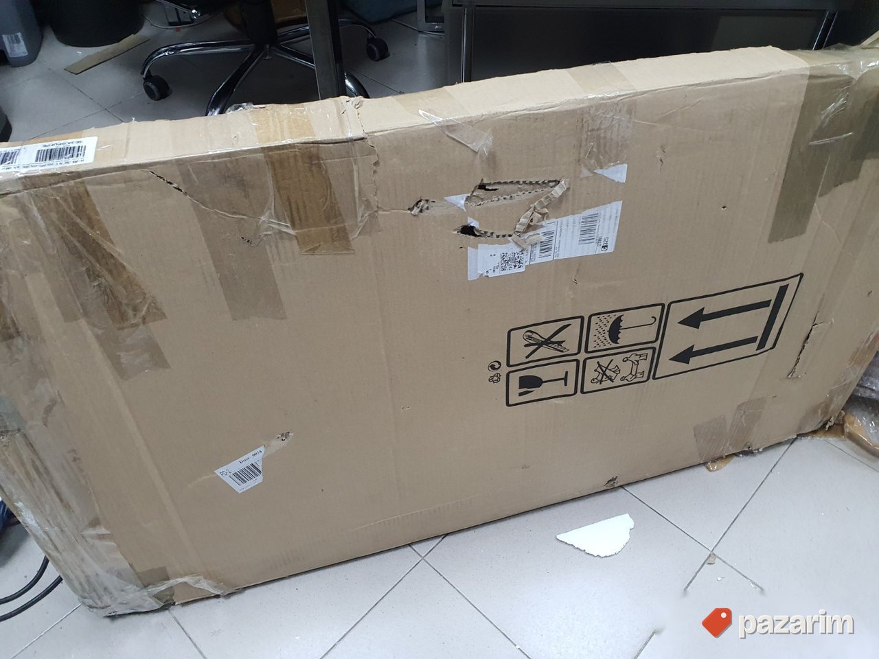 Klub Sto sa Fiokom 100x44x60cm Beli - Trendteam 3