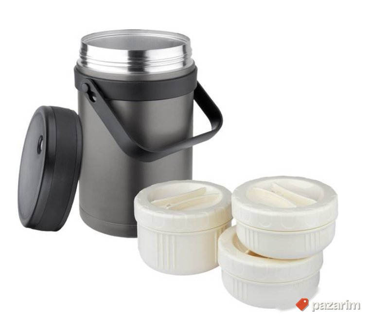 Vakum Posuda za Hranu 1.5L Nerdjajuci Celik+ Plastika-Isoste 1
