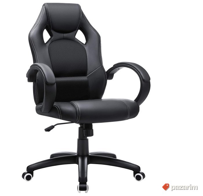 Kancelarijska Stolica (Crna) do 150kg OBG56B- Songmics 1
