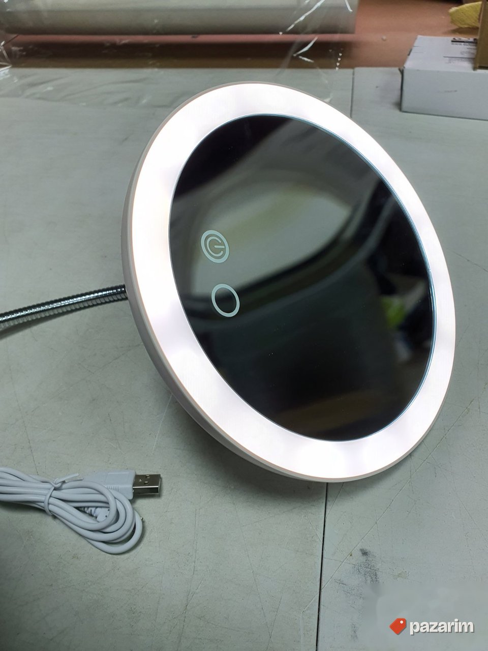 Ogledalo za Sminkanje sa Led Svetlom 17,2cm- Orange Tech 4