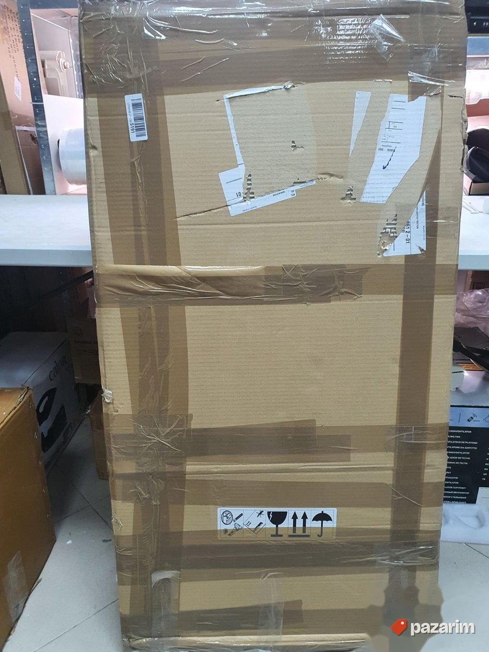Visec Orman-Vitrina (Bela+Staklo) 106x55x32cm 3