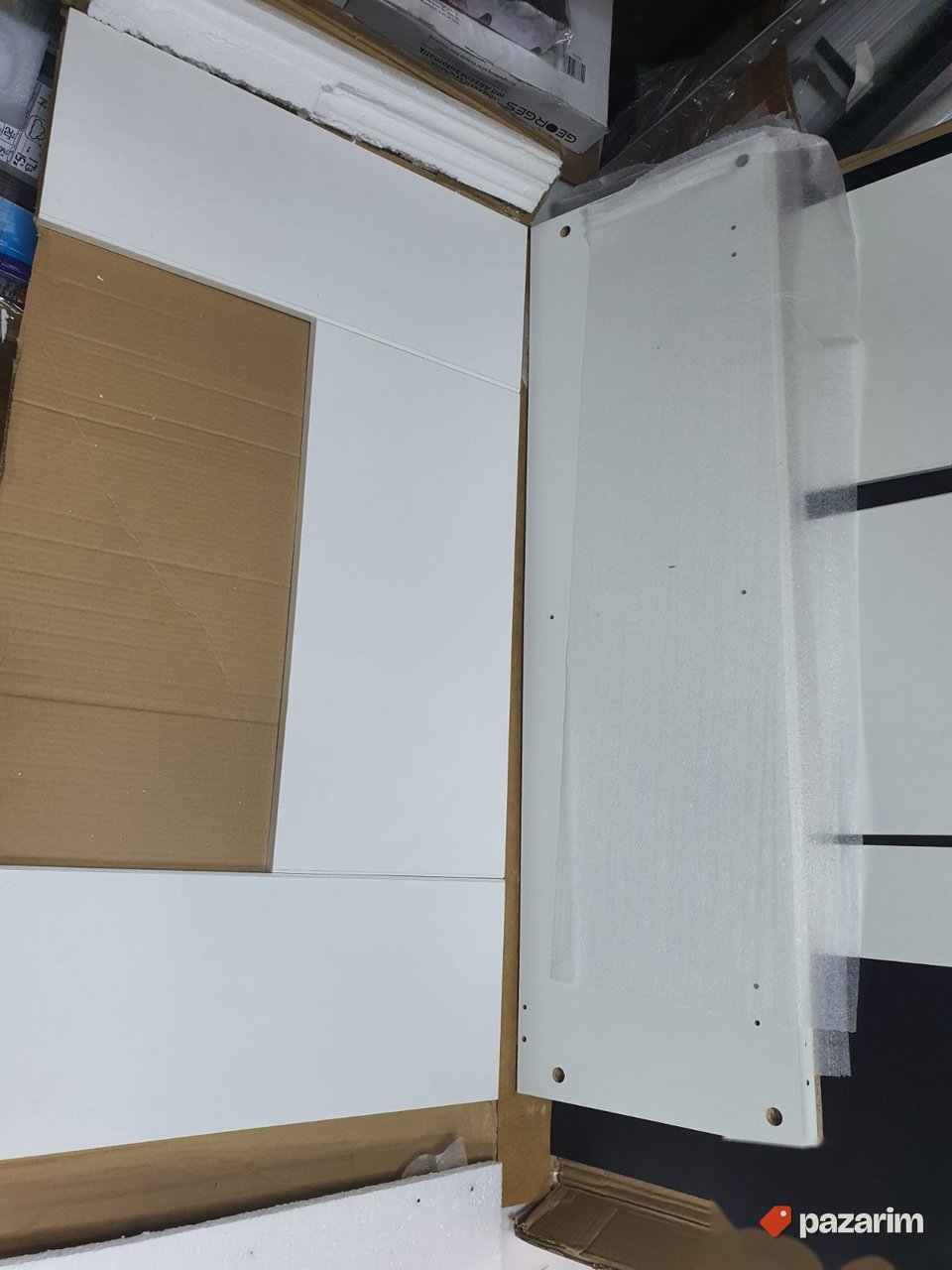Visec Orman-Vitrina (Bela+Staklo) 106x55x32cm 5