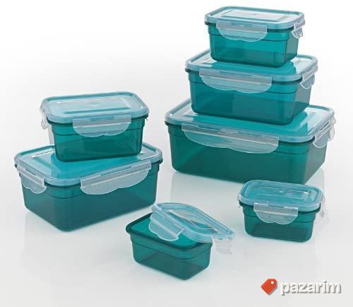 Kutije za hranu sa poklopcima-Set od 14 delova-BPA Free 1