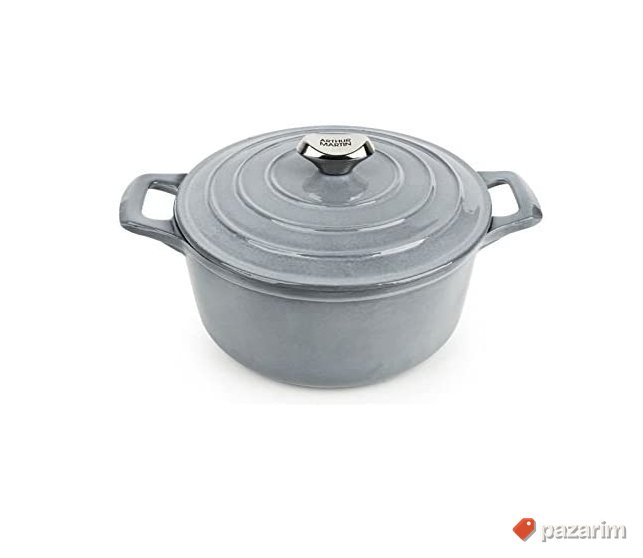 Indukciona Serpa Liveno Gvozdje 24cm+Poklopac Siva Arthur Ma 1