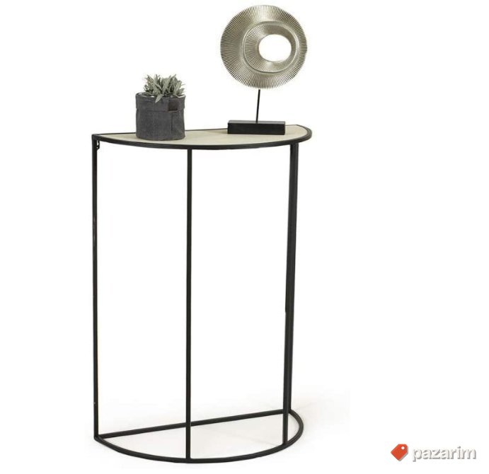 Polukruzni Stocic Polica 75x52.5x26.5-LIFA LIVING 1