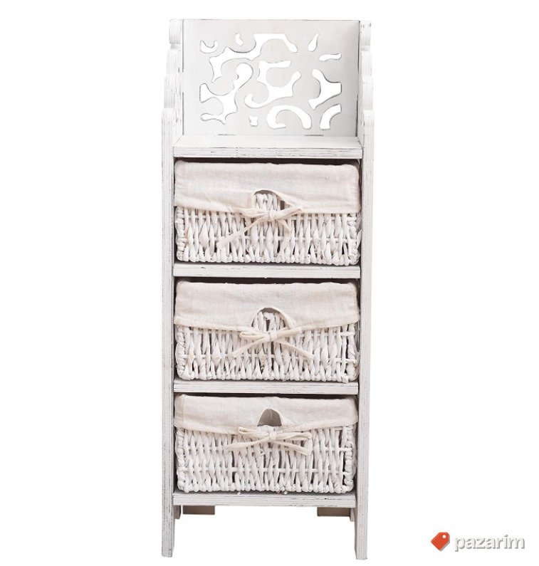 Retro Nocni Ormaric- Komoda 28.5x22x78cm - Rebecca 1