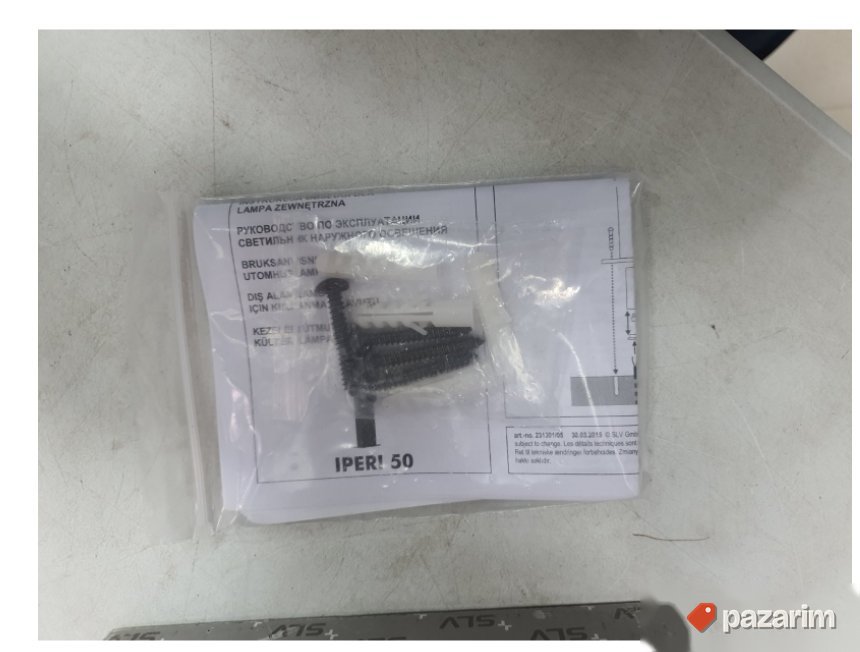 LED Lampa Dvorisna Aluminijum V50cm 4000K SLV Iperi 3