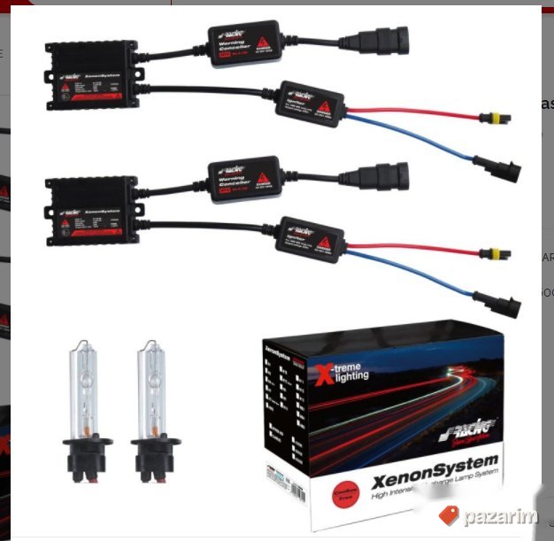 Xenon Sistem za Automobile H1 6000K- Racing 1