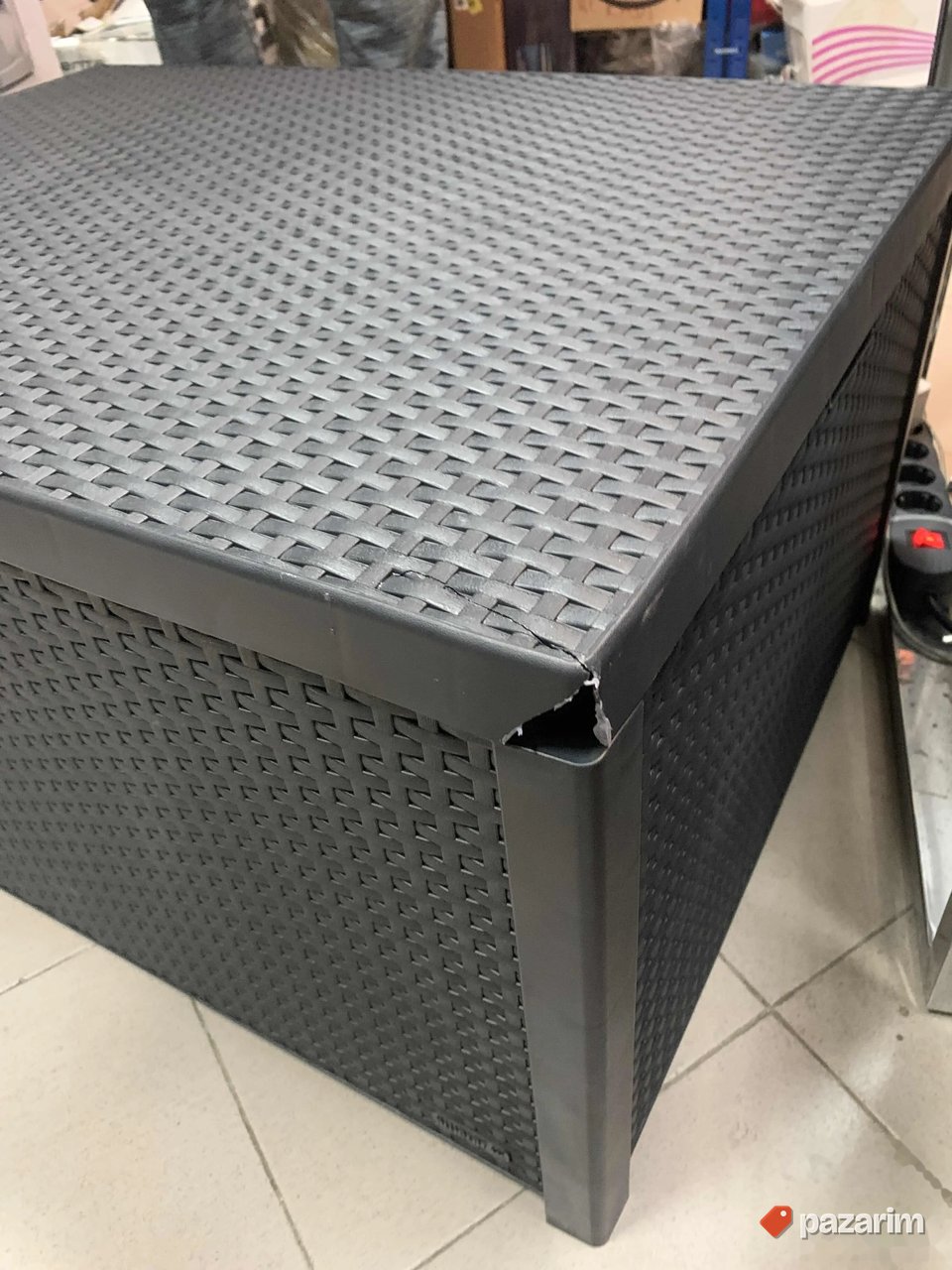 Bastenska Ratan Kutija za Odlaganje 79x59x42cm- Allibert 6