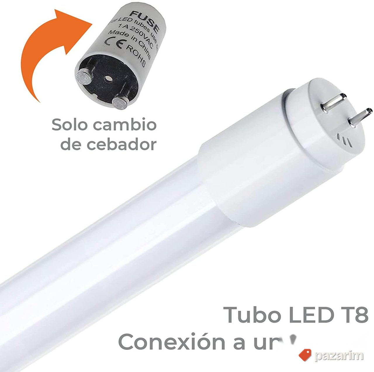 LED Neonke 4kom 120cm 18w 6500K T8 G13 1800 Lumena 3