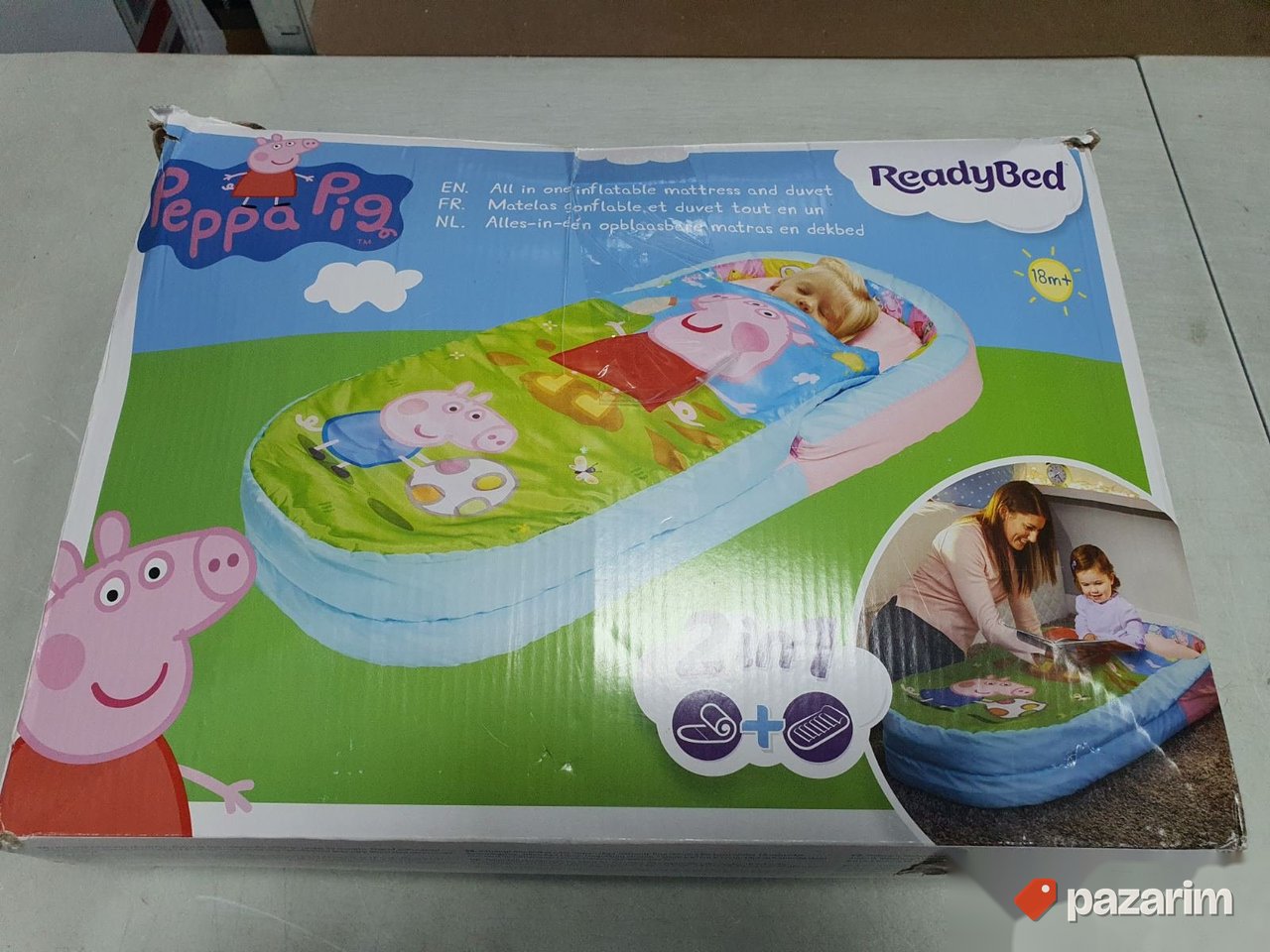 Krevet Dusek za decu na Naduvavanje Pepa Prase MOOSE TOYS 2