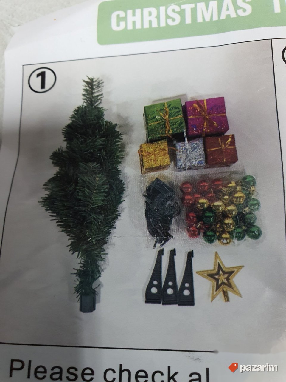 Novogodisnja Jelka sa Ukasima 50cm - Prextex 5