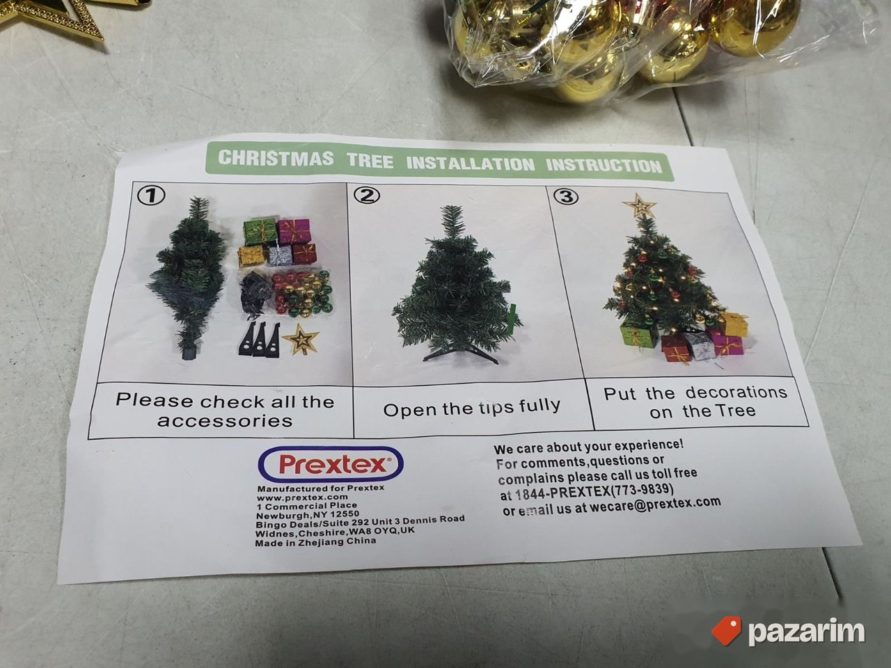 Novogodisnja Jelka sa Ukasima 50cm - Prextex 6