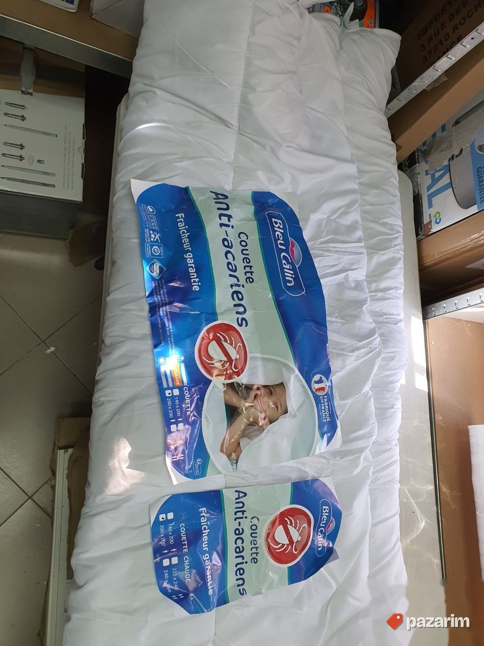 Jorgan Poliester 200x200cm 400gm2 - Bleu Calin #76 6