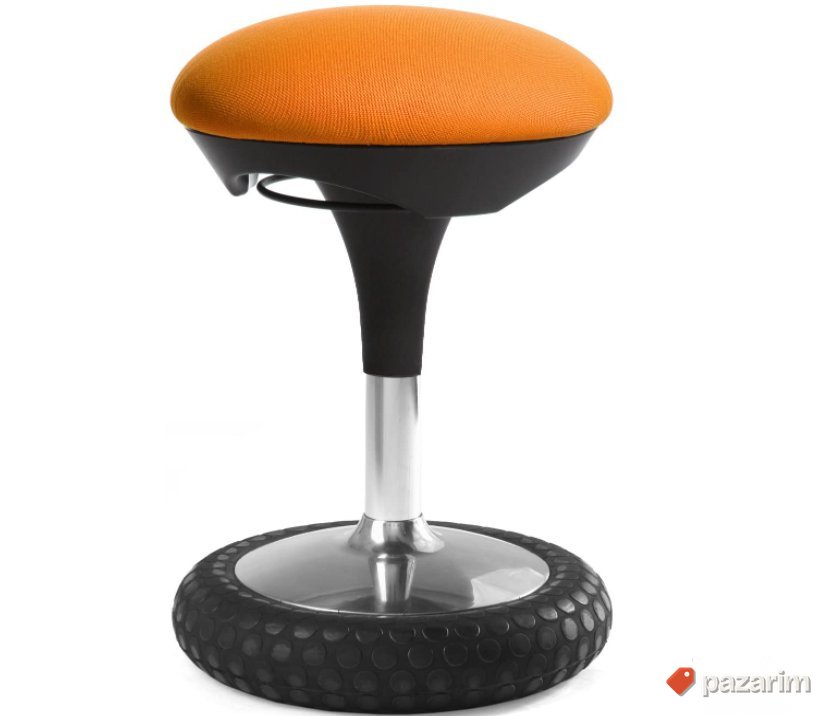 Fitnes Balans Stolica do 120kg 43 - 56 cm Oranz - TopStar 1