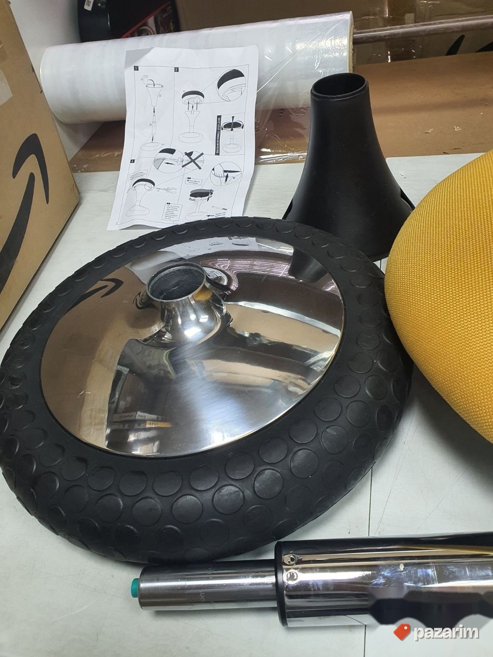 Fitnes Balans Stolica do 120kg 43 - 56 cm Oranz - TopStar 7