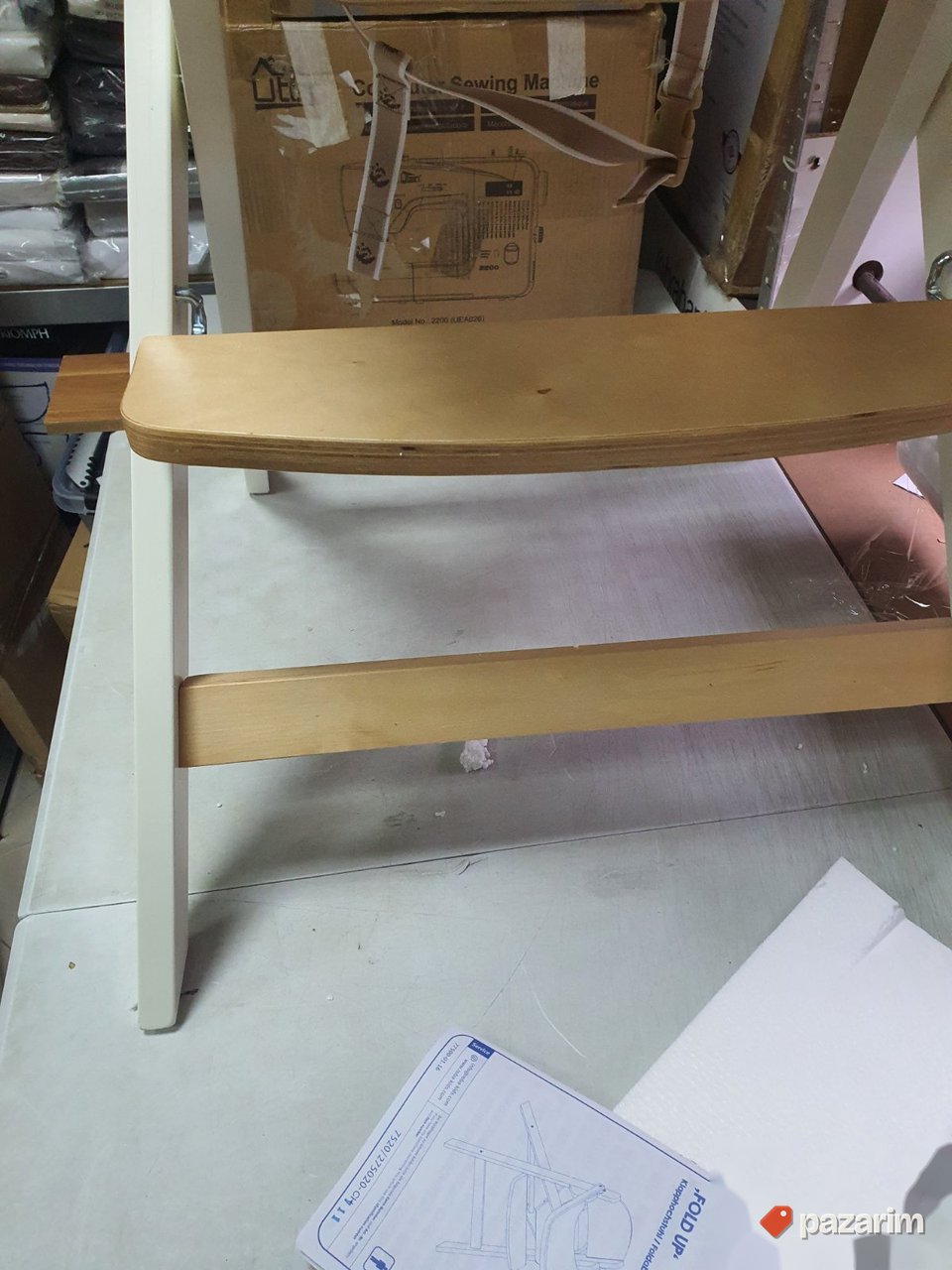 Stolica - Hranilica za Decu (Drvena) 58x79x59cm - Roba 6