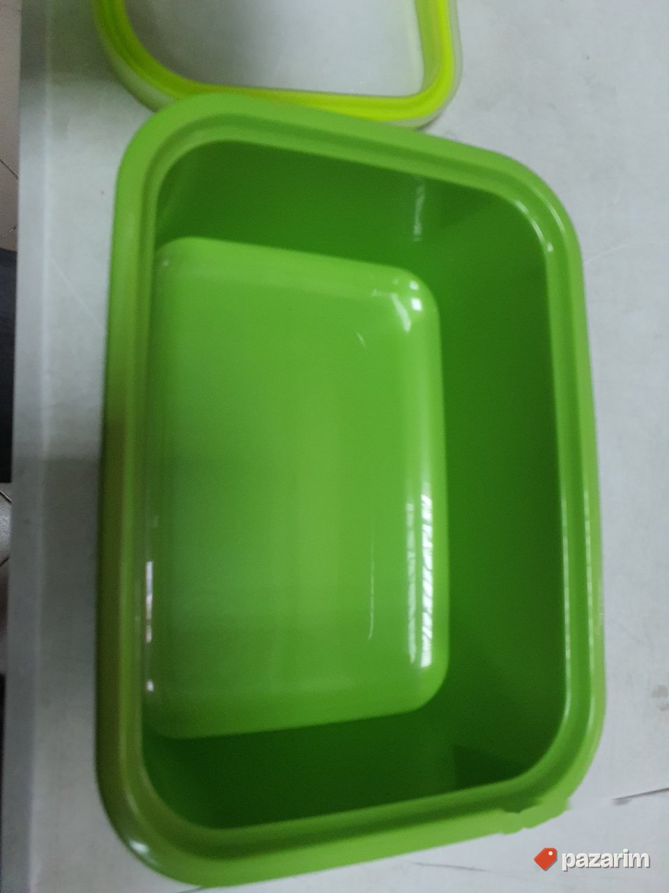 Posuda za Hranu sa priborom 1.2L Zelena - Curver 3