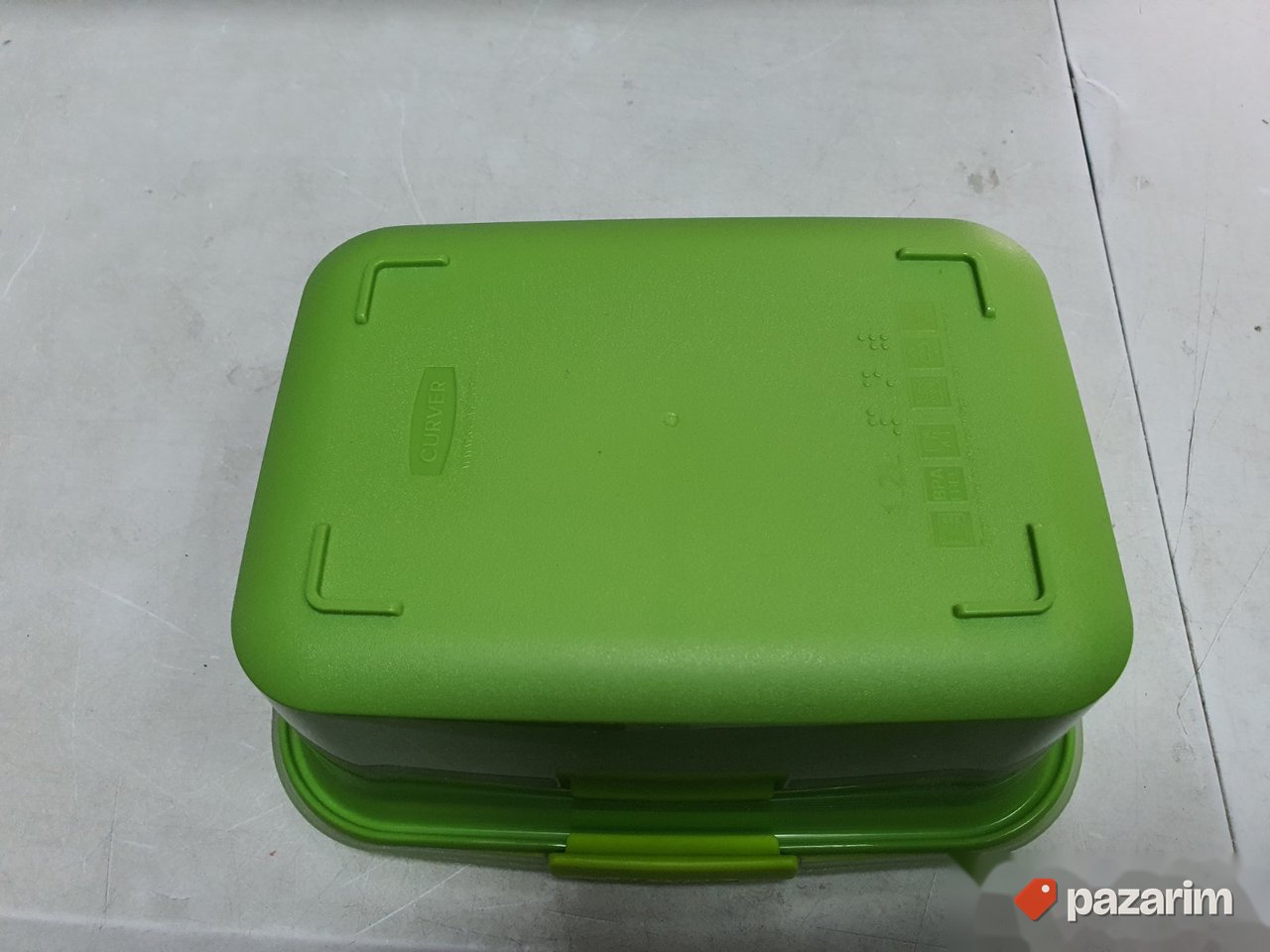 Posuda za Hranu sa priborom 1.2L Zelena - Curver 6
