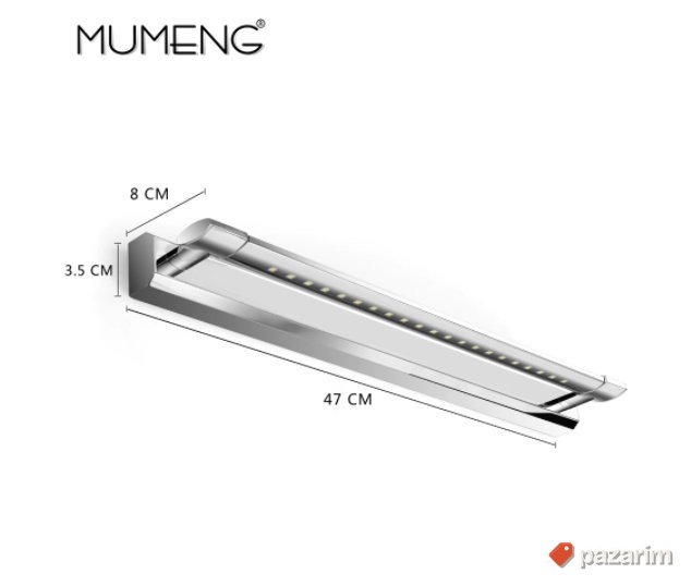 Zidna LED Rotaciona Lampa 5W 47x3,5x8cm A Mumeng 6