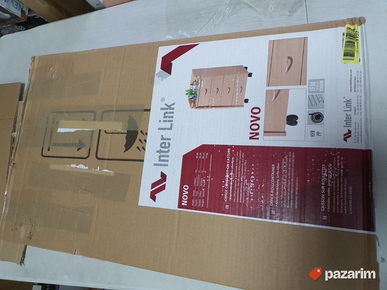 Pokretna Komoda 4 Fioke 65x40x36cm - InterLink 8