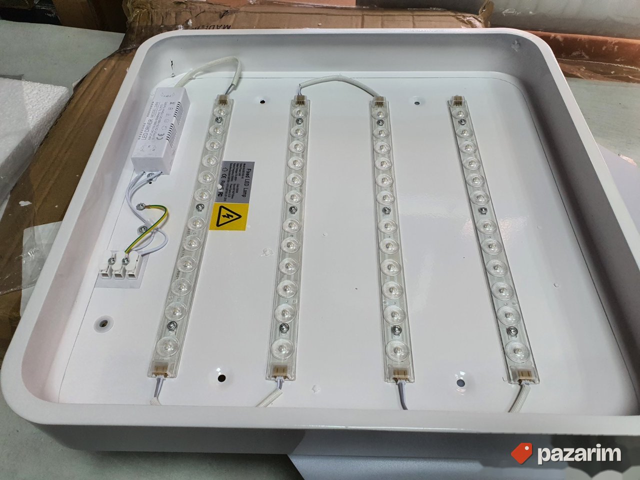 Led Plafonjera Metal-Plastika Ip20 - Hommoo 3