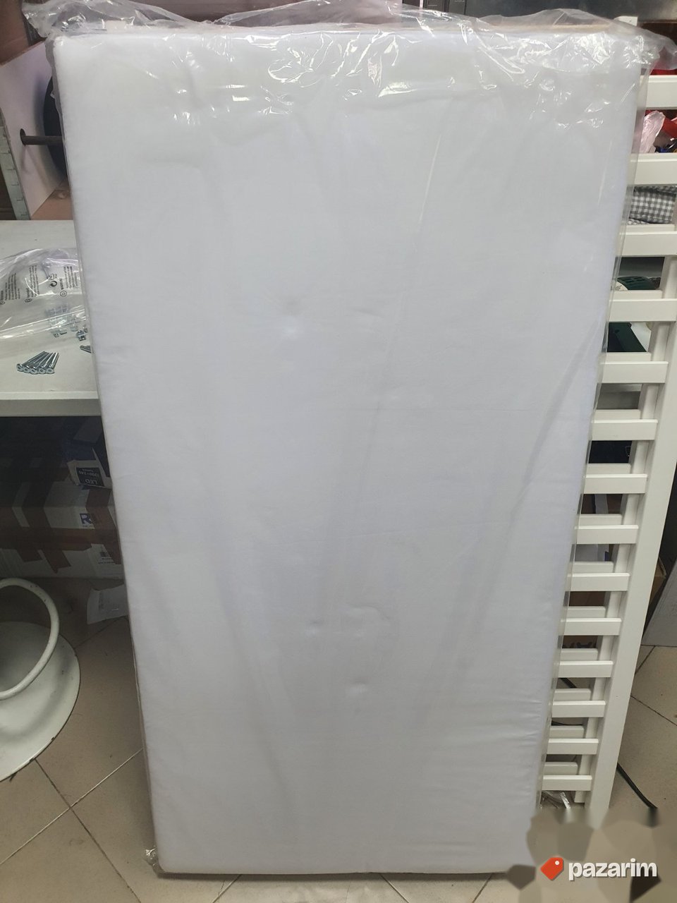 Drveni Krevetac za Decu 60x120cm Beli - Roba 2