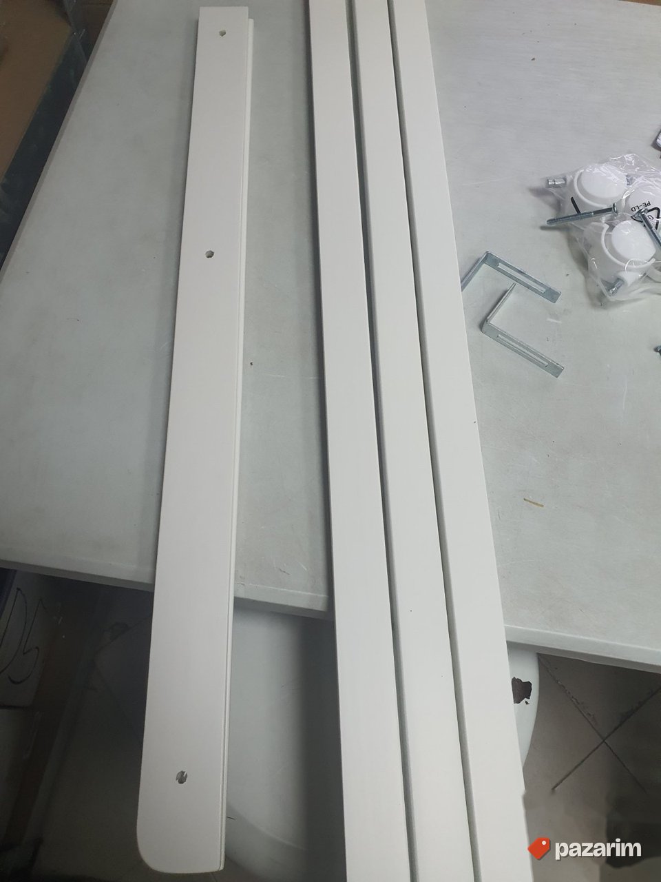 Drveni Krevetac za Decu 60x120cm Beli - Roba 7